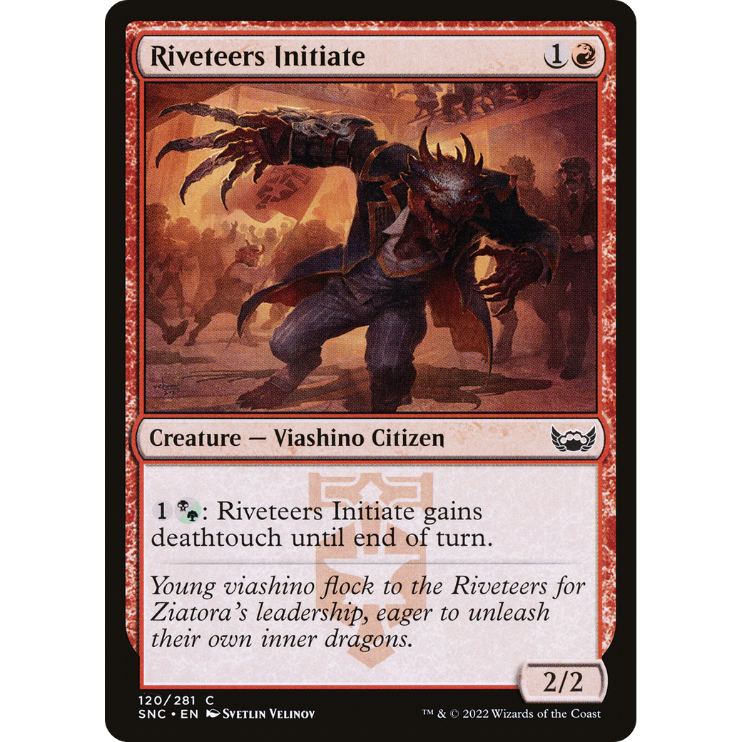 Riveteers Initiate (SNC-120) - Streets of New Capenna
