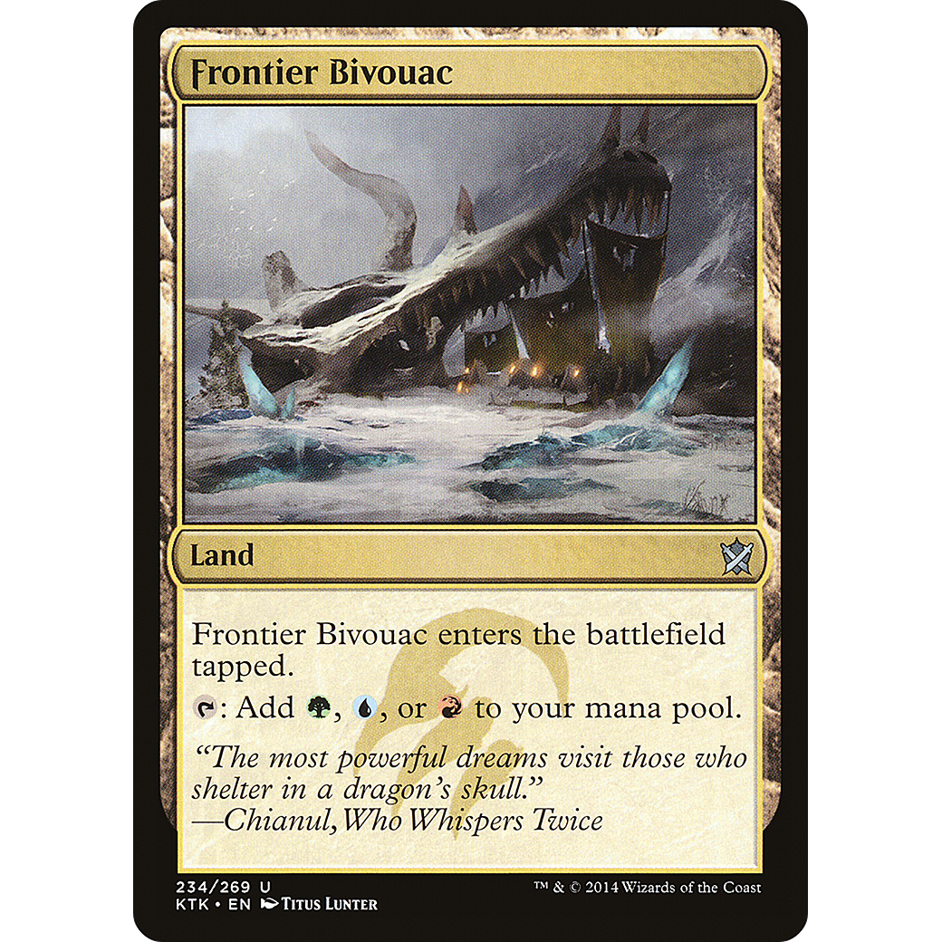 Frontier Bivouac (KTK-234) - Khans of Tarkir Foil