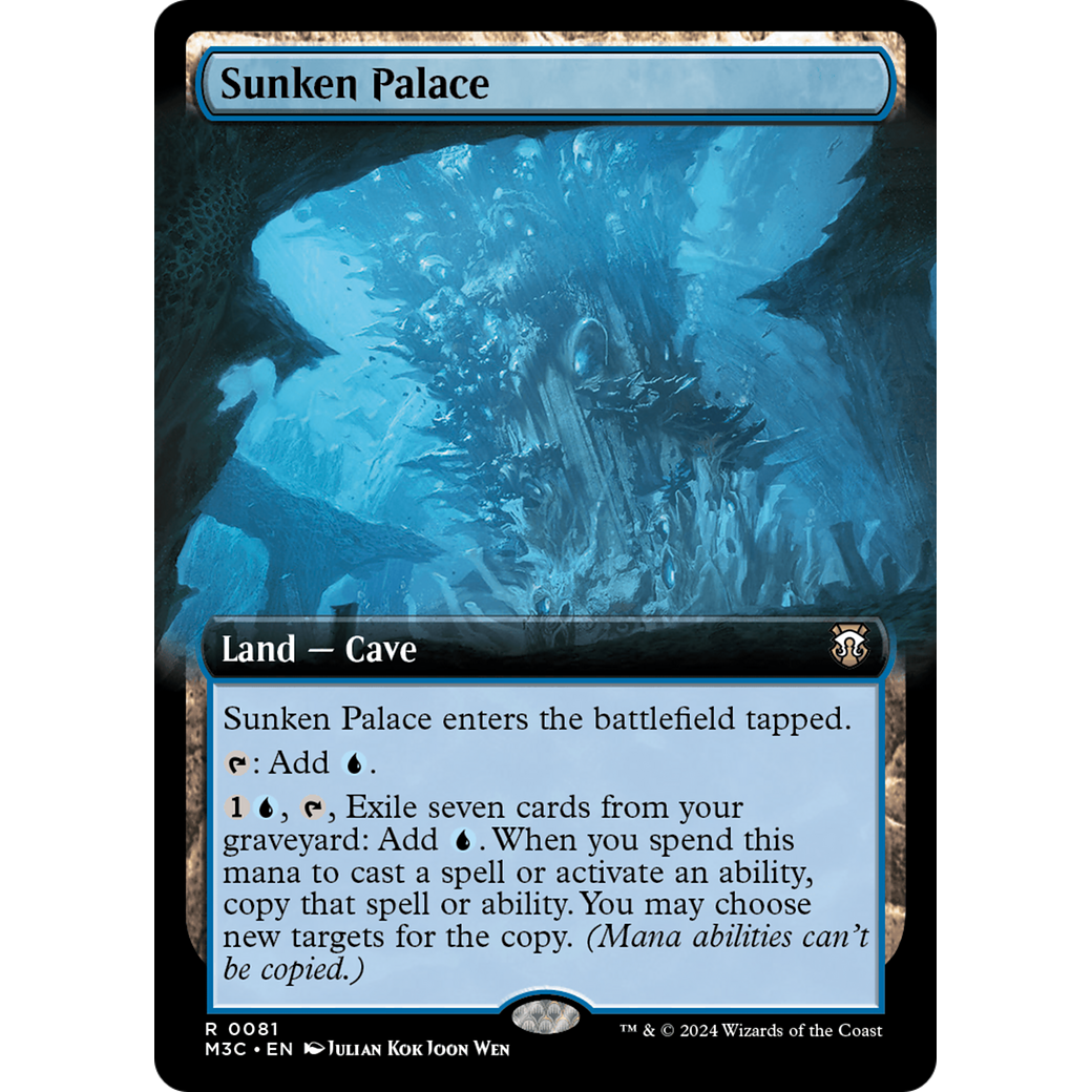 Sunken Palace (M3C-081) - Modern Horizons 3 Commander: (Extended Art)