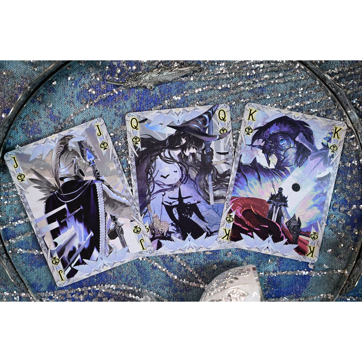King Arthur Playing Cards V2: Excalibur: Silver Fairyland (Standard)