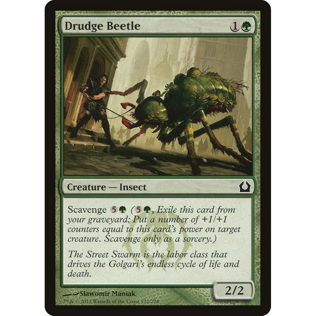 Drudge Beetle (RTR-122) - Return to Ravnica