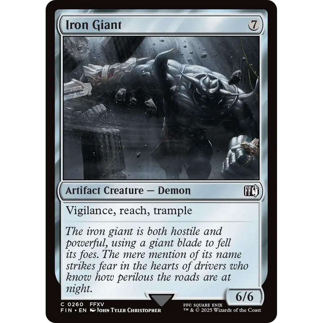 Iron Giant (FIN-260) - FINAL FANTASY Foil