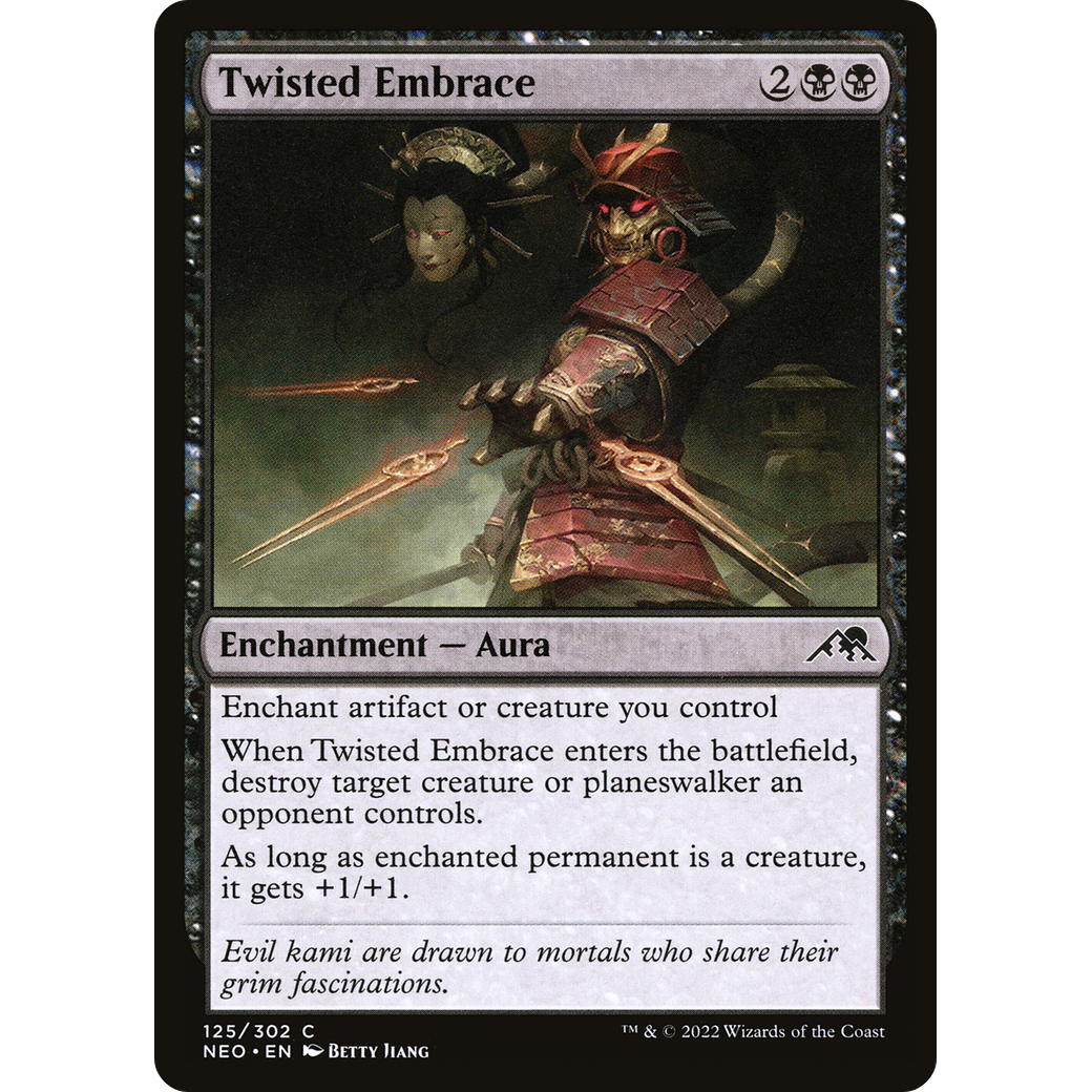 Twisted Embrace (NEO-125) - Kamigawa: Neon Dynasty