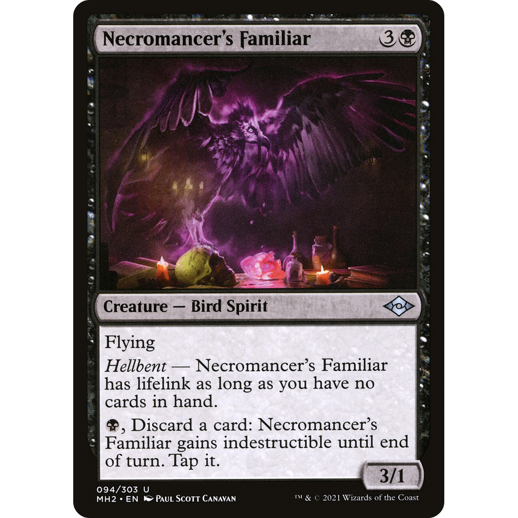 Necromancer's Familiar (MH2-094) - Modern Horizons 2