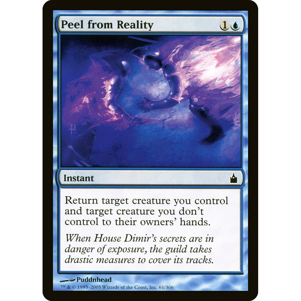 Peel from Reality (RAV-061) - Ravnica: City of Guilds