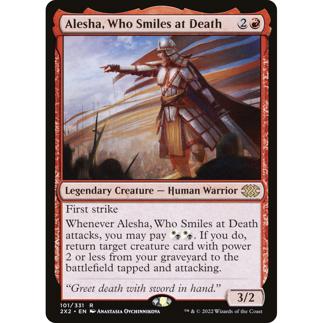 Alesha, Who Smiles at Death (2X2-101) - Double Masters 2022