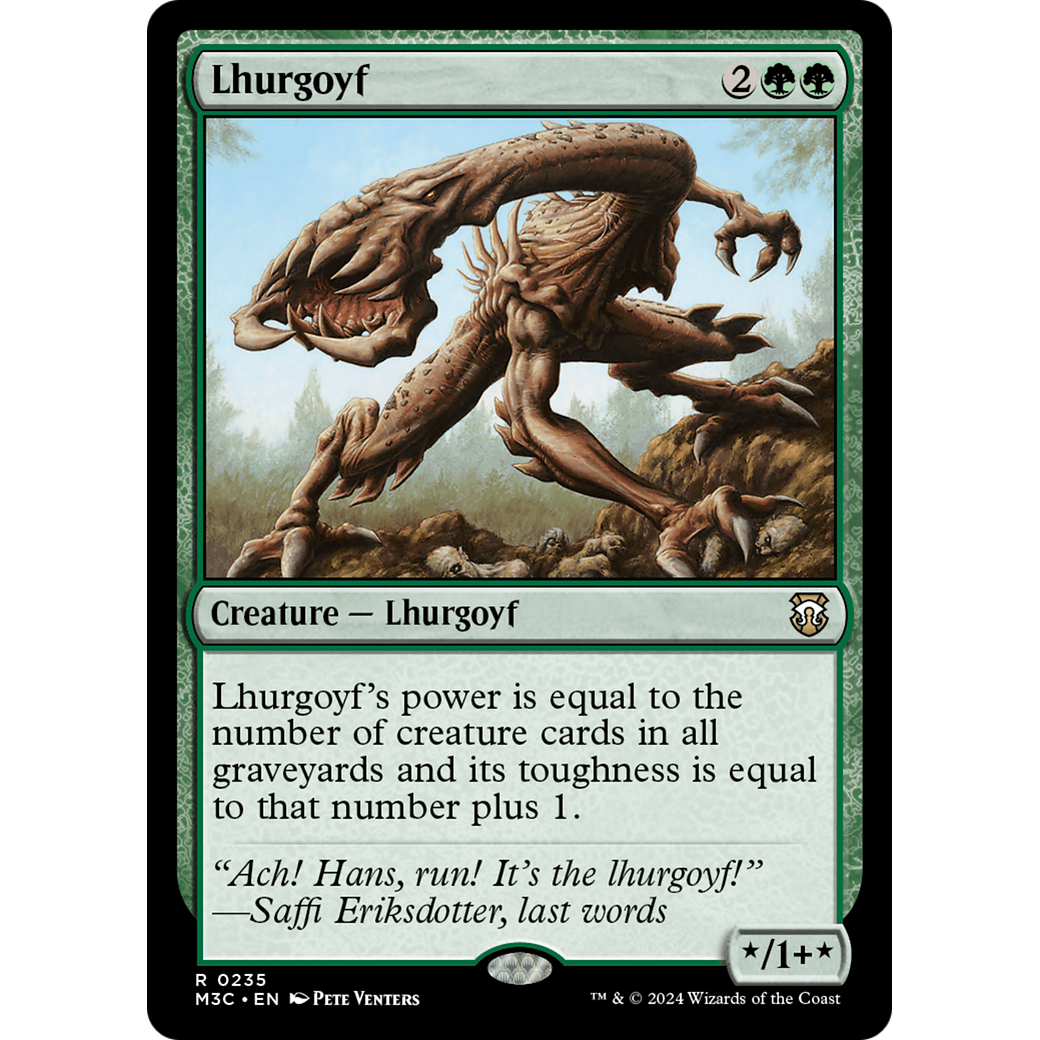 Lhurgoyf (M3C-235) - Modern Horizons 3 Commander Foil