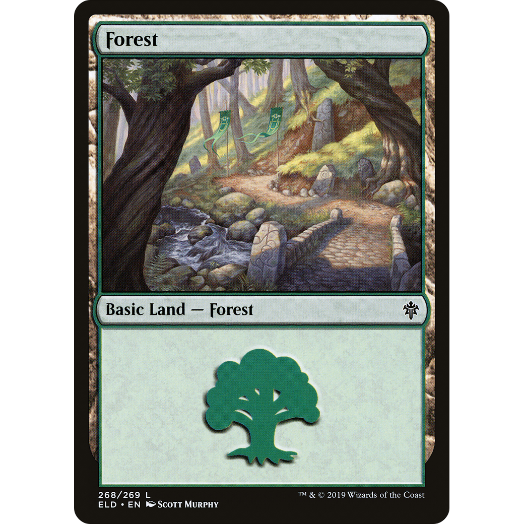 Forest (268) (ELD-268) - Throne of Eldraine