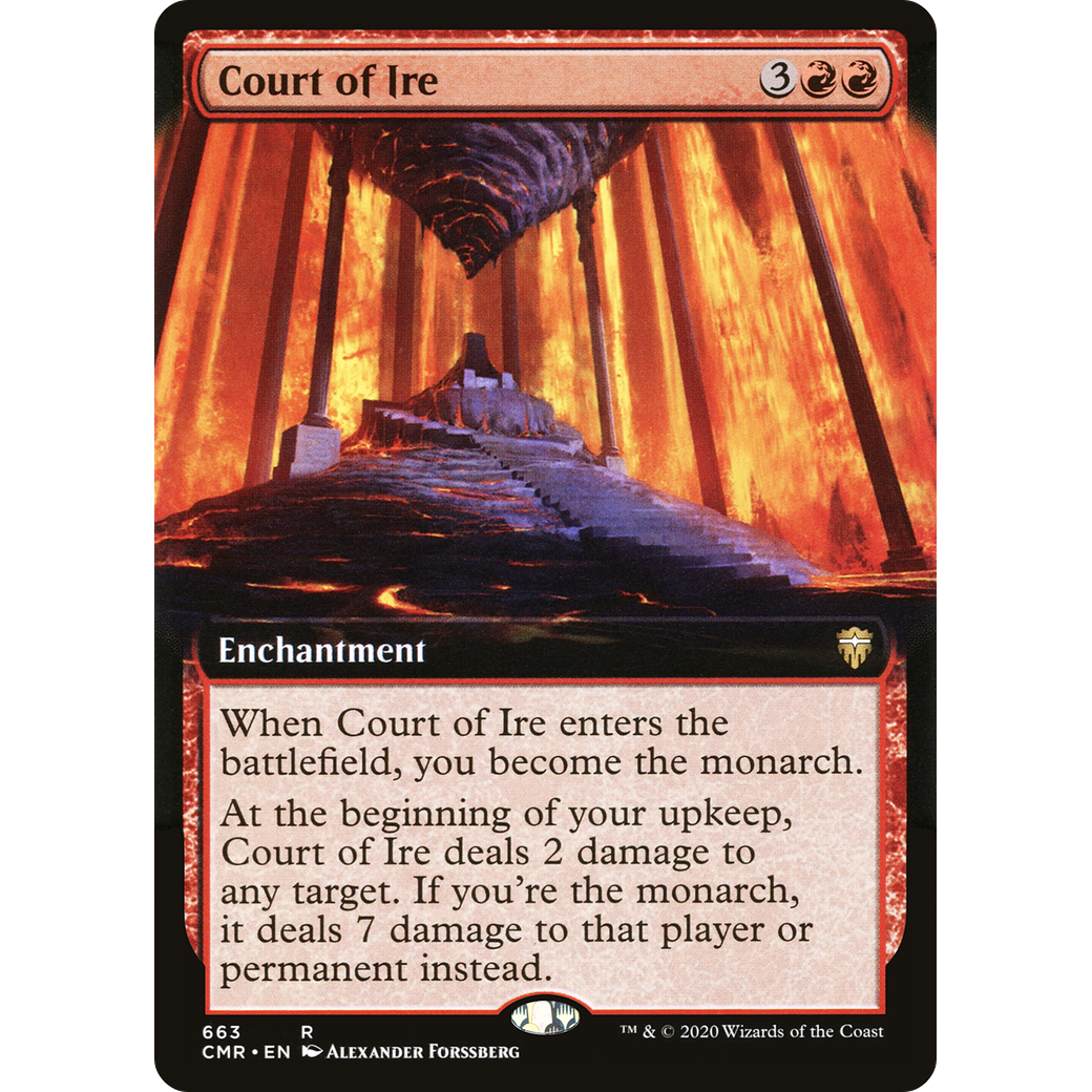 Court of Ire (Extended Art) (CMR-663) - Commander Legends: (Extended Art)