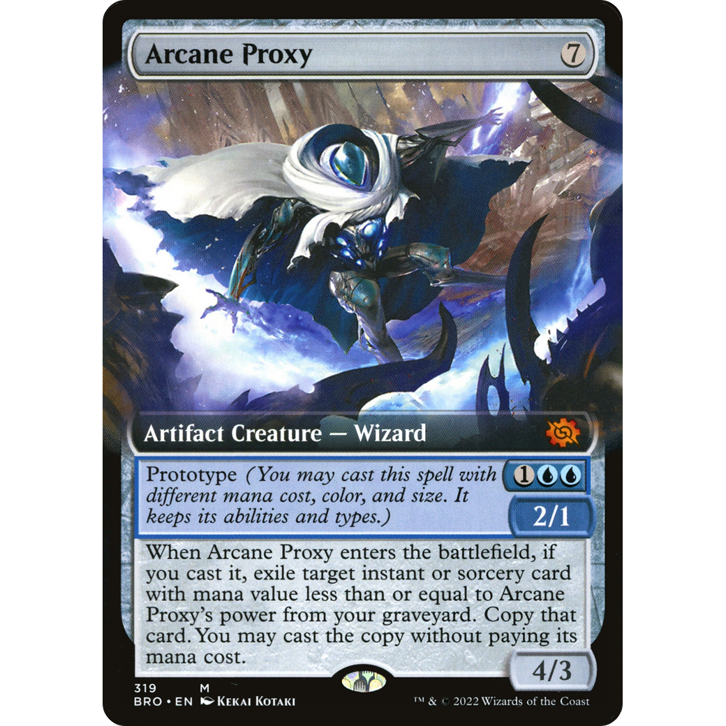 Arcane Proxy (Extended Art) (BRO-319) - The Brothers' War: (Extended Art)