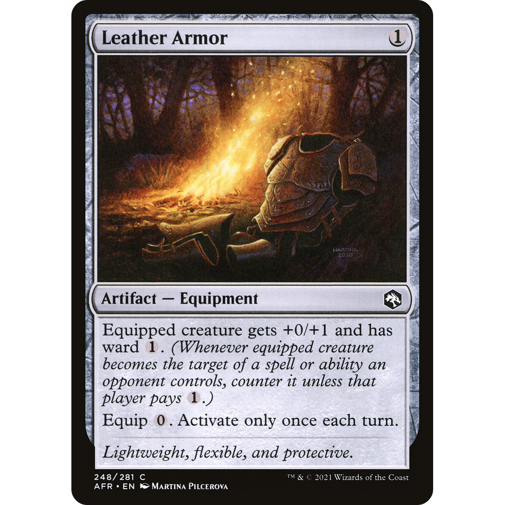 Leather Armor (AFR-248) - Adventures in the Forgotten Realms Foil