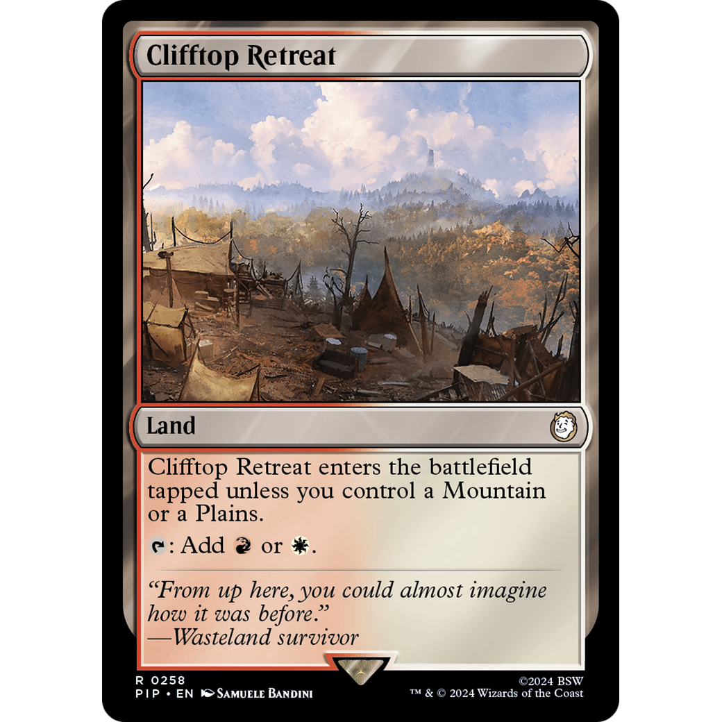 Clifftop Retreat (PIP-258) - Fallout Foil