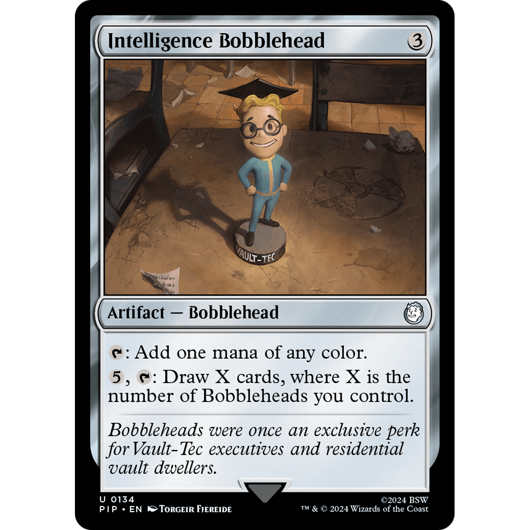 Intelligence Bobblehead (PIP-134) - Fallout Foil