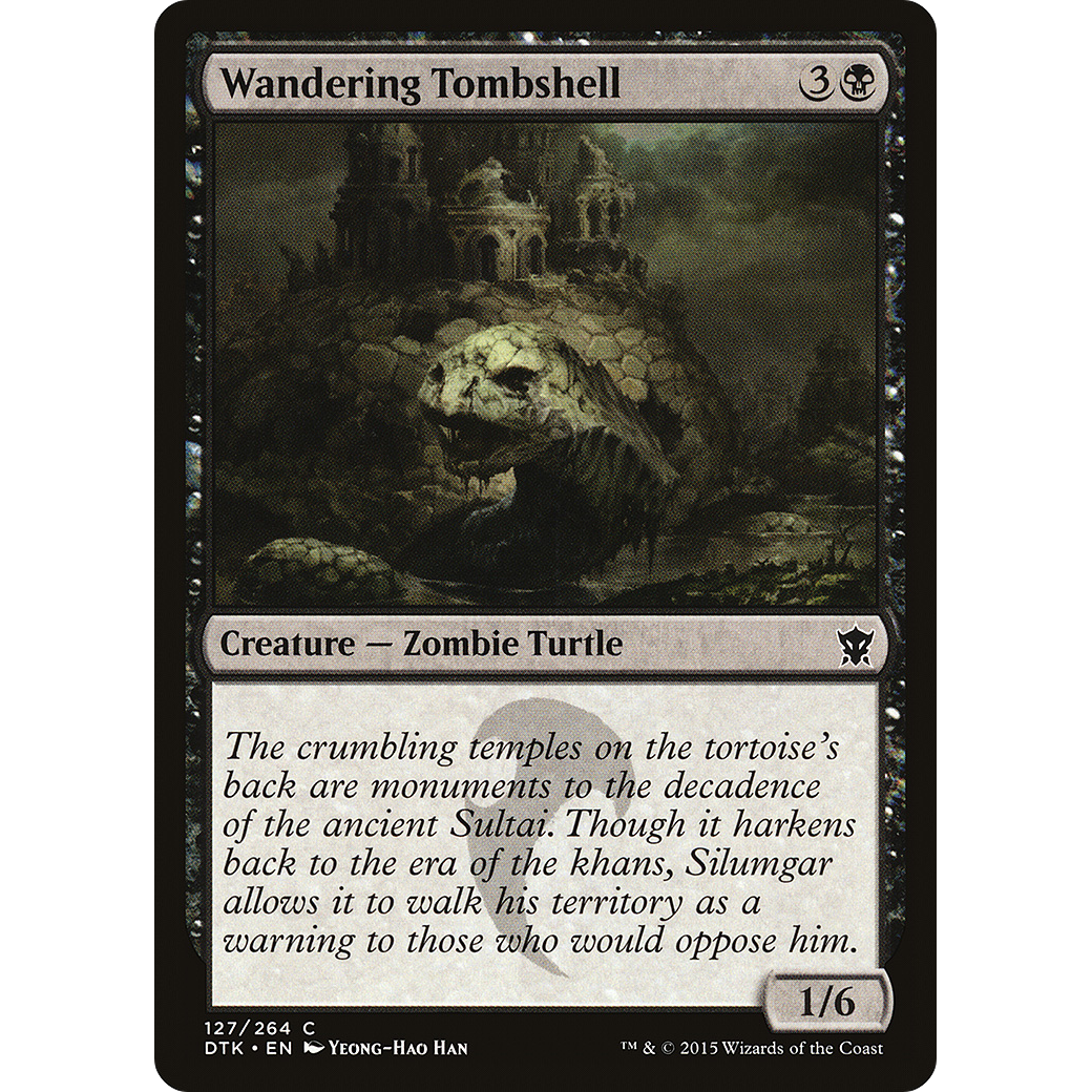 Wandering Tombshell (DTK-127) - Dragons of Tarkir Foil