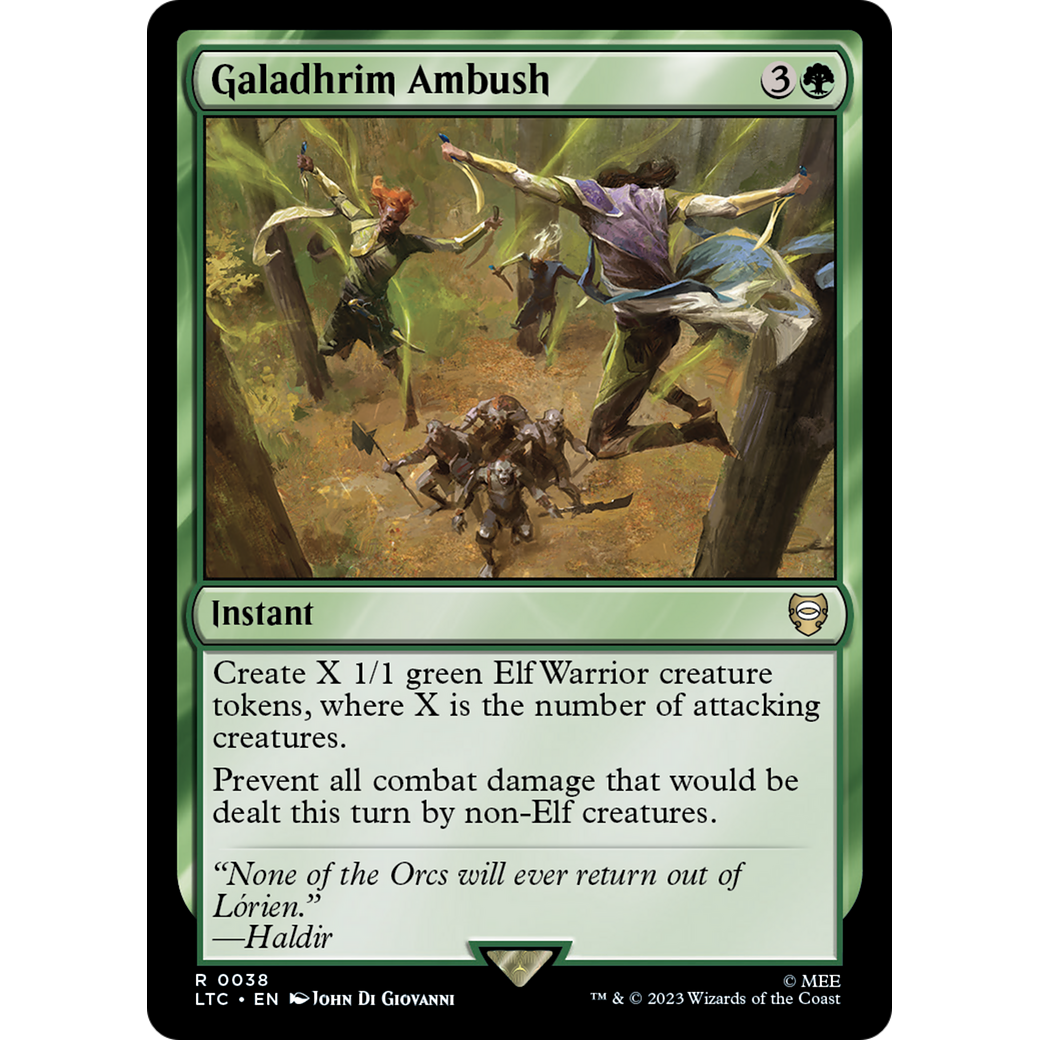 Galadhrim Ambush (LTC-038) - Tales of Middle-earth Commander