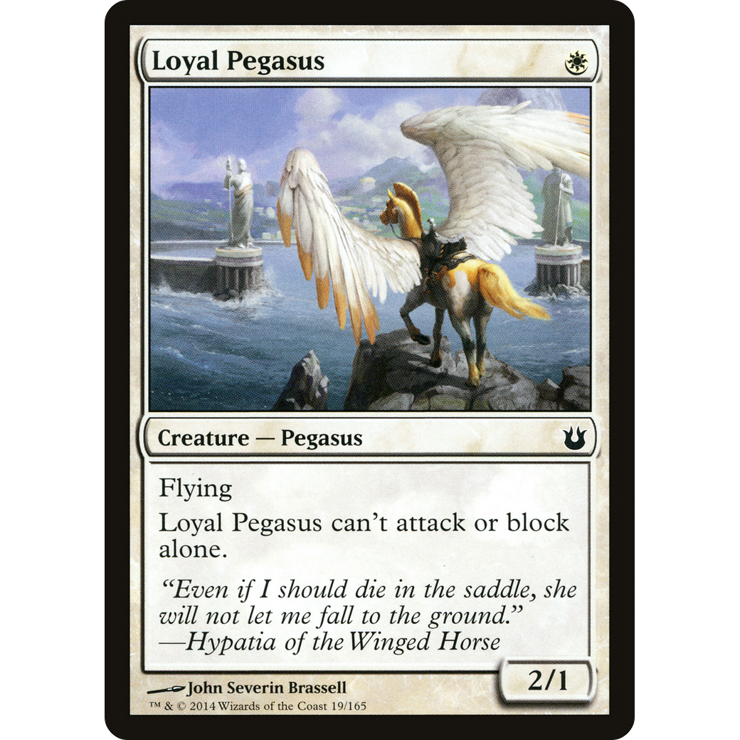 Loyal Pegasus (BNG-019) - Born of the Gods