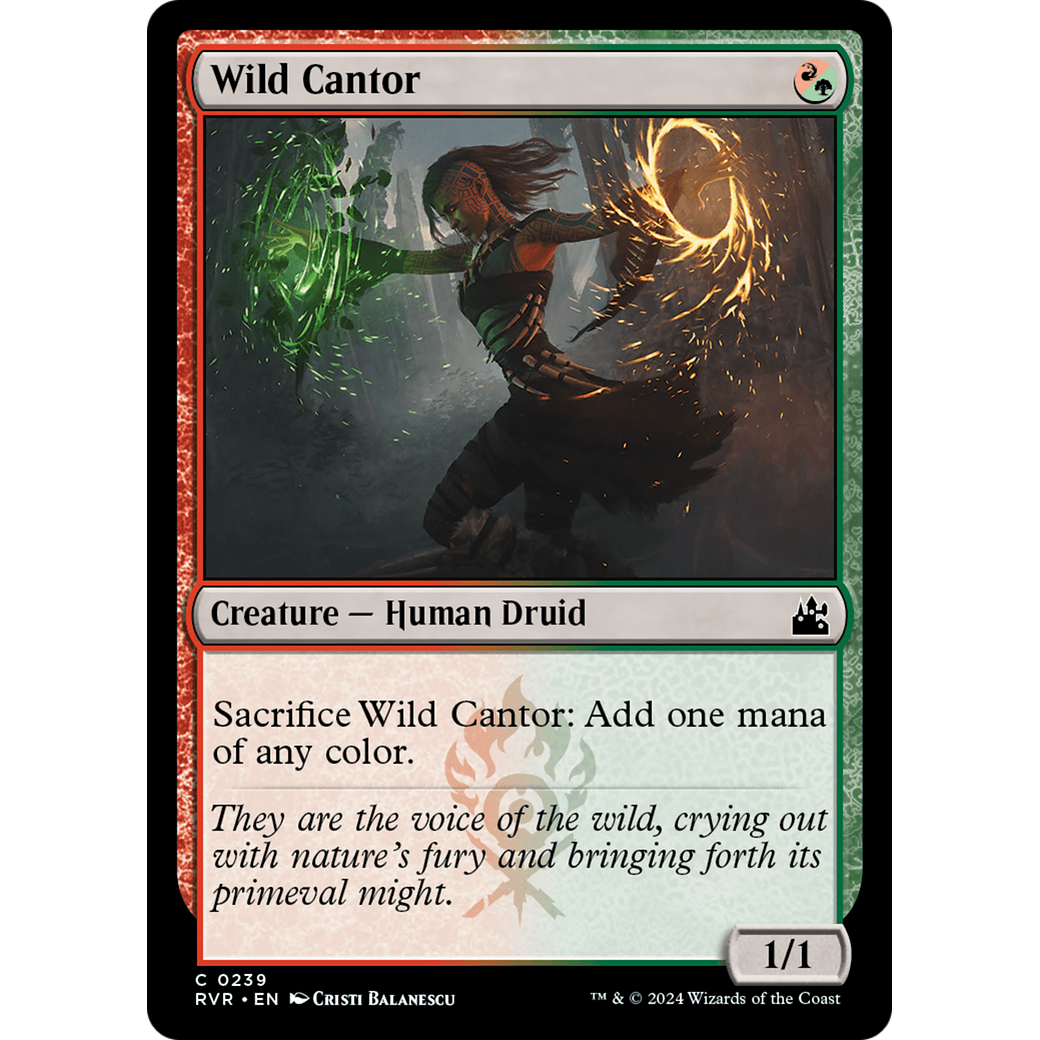 Wild Cantor (RVR-239) - Ravnica Remastered