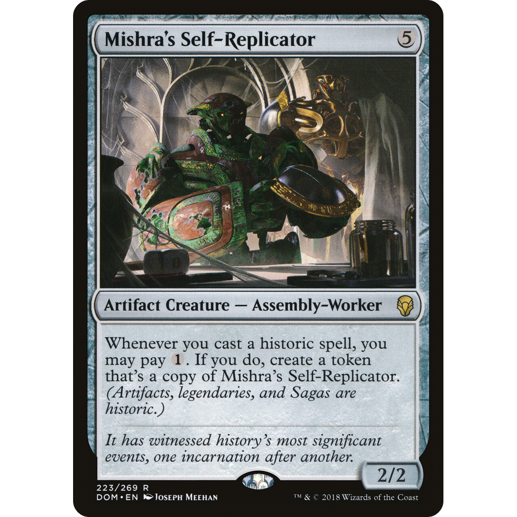 Mishra's Self-Replicator (DOM-223) - Dominaria Foil