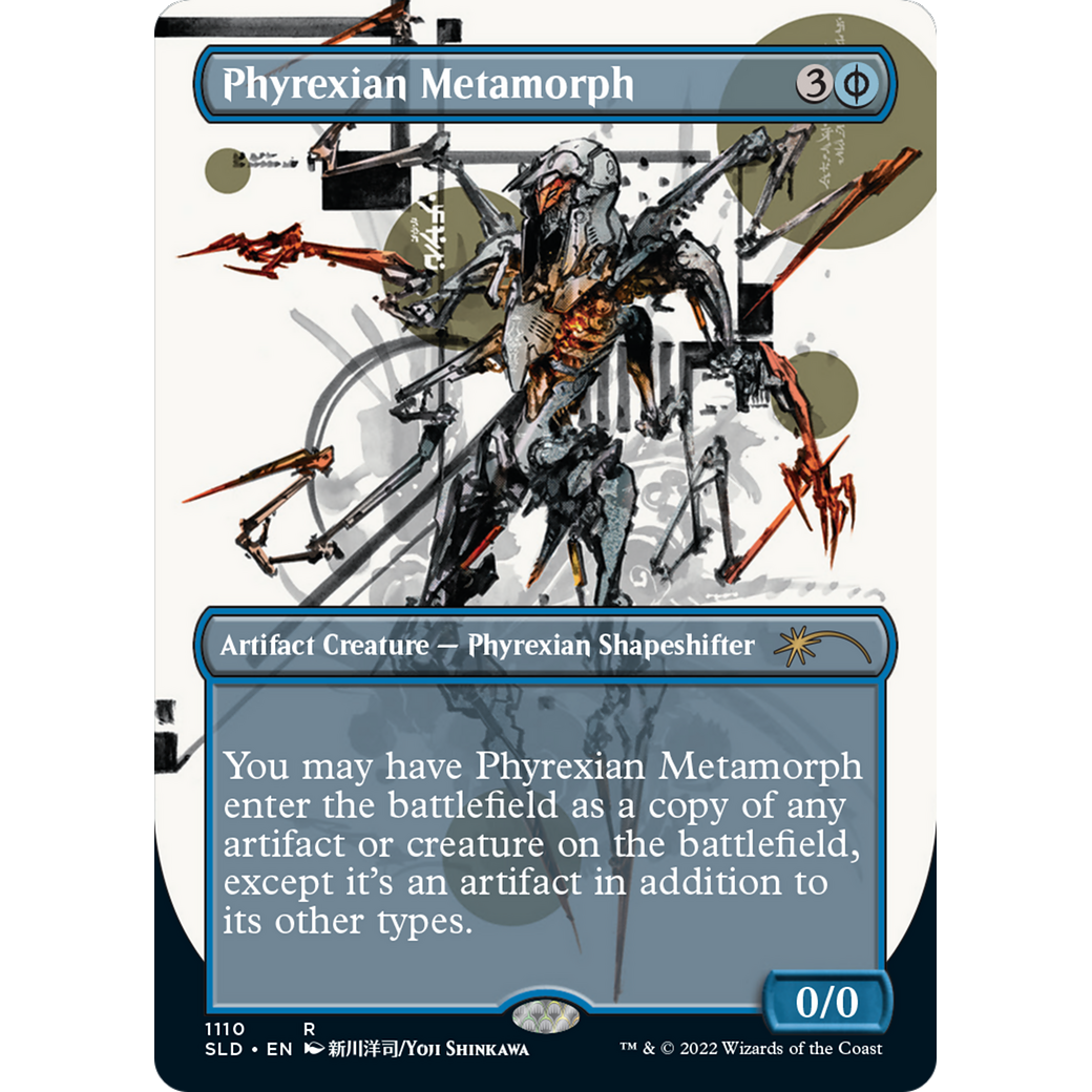 Phyrexian Metamorph (Borderless) (SLD-1110) - Secret Lair Drop (Borderless)