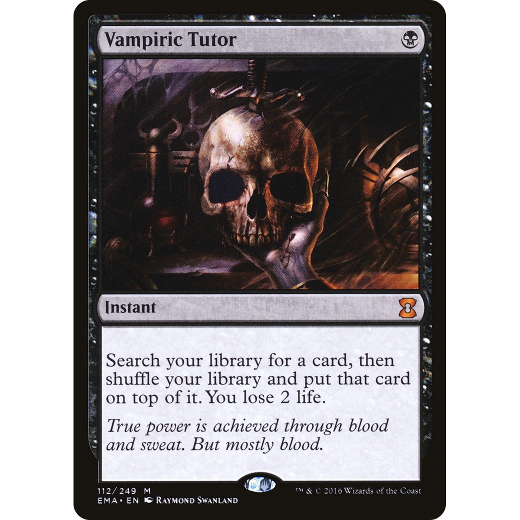 Vampiric Tutor (EMA-112) - Eternal Masters Foil