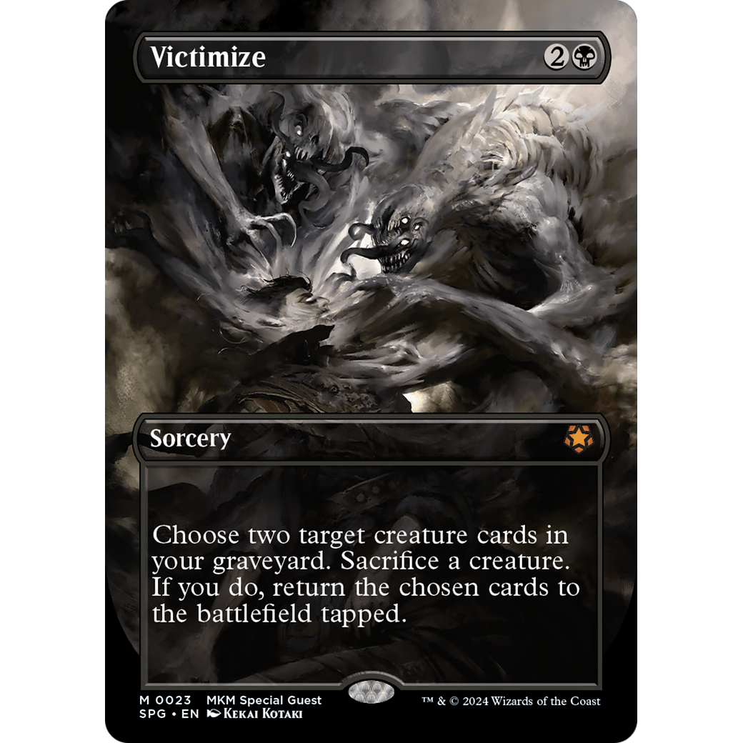 Victimize (Borderless) (SPG-023) - Special Guests (Borderless) Foil