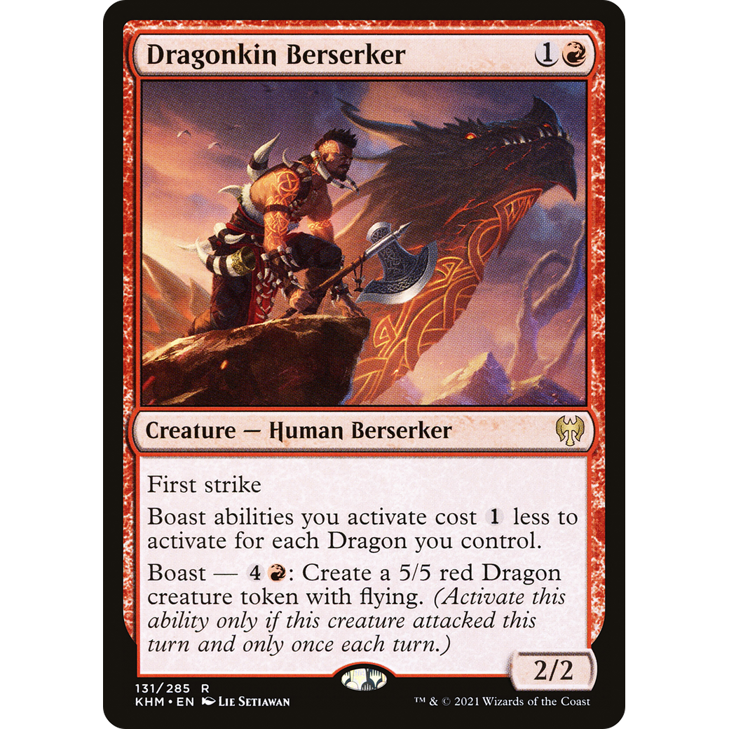 Dragonkin Berserker (KHM-131) - Kaldheim