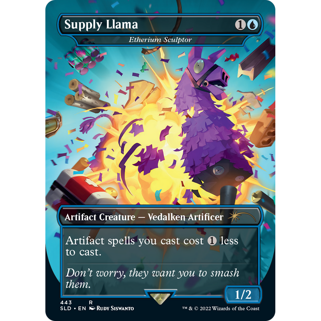 Supply Llama - Etherium Sculptor (SLD-443) - Secret Lair Drop / Supply Llama (Borderless)