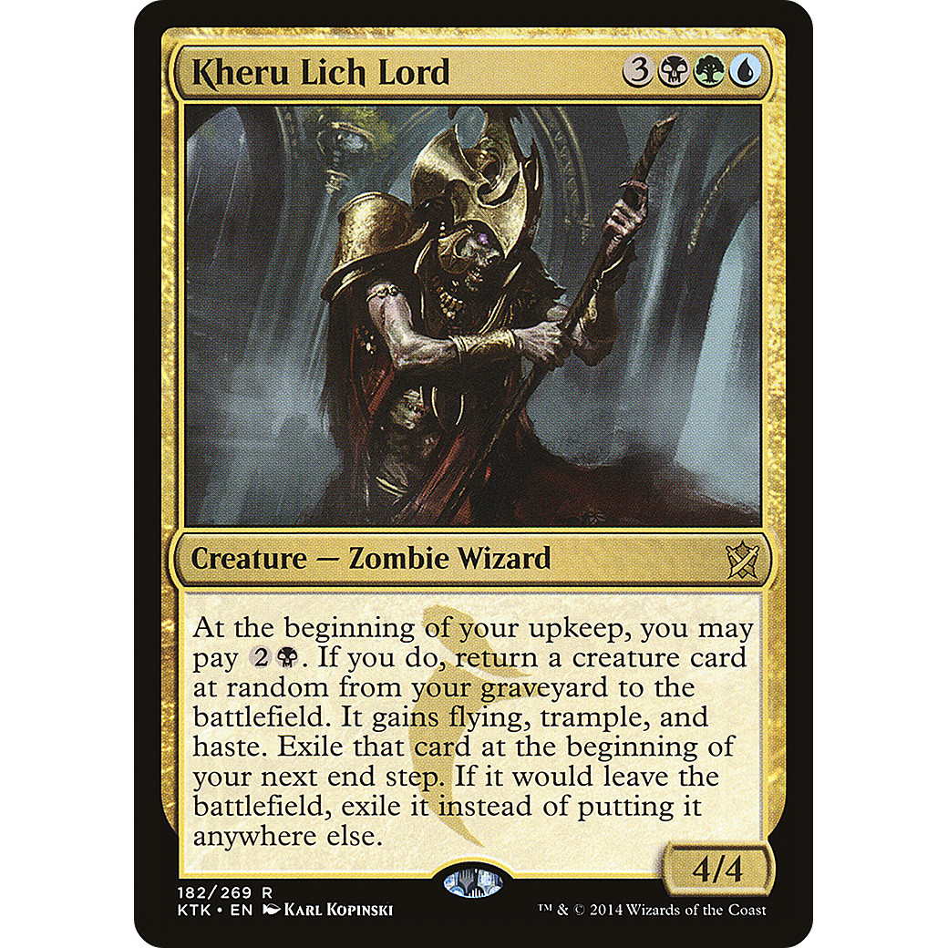 Kheru Lich Lord (KTK-182) - Khans of Tarkir