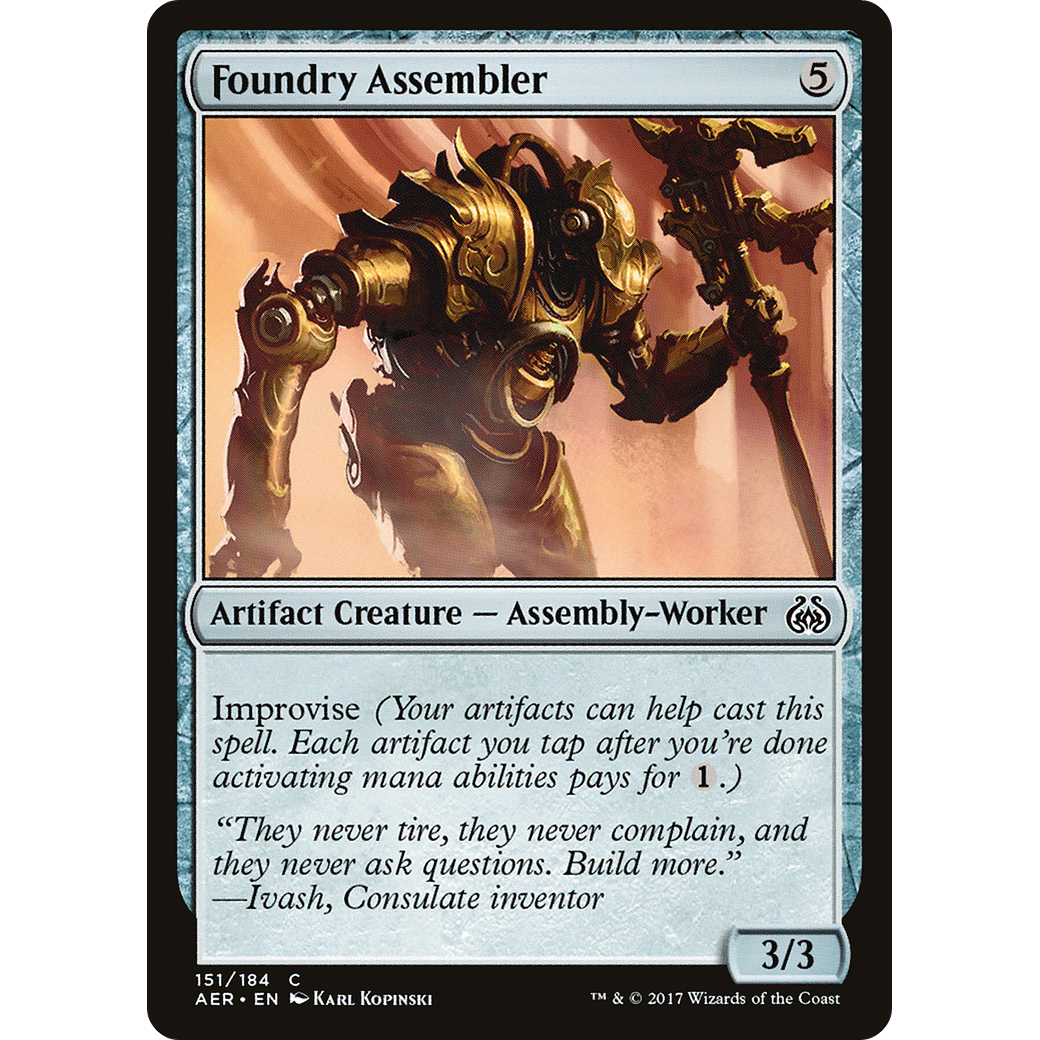 Foundry Assembler (AER-151) - Aether Revolt