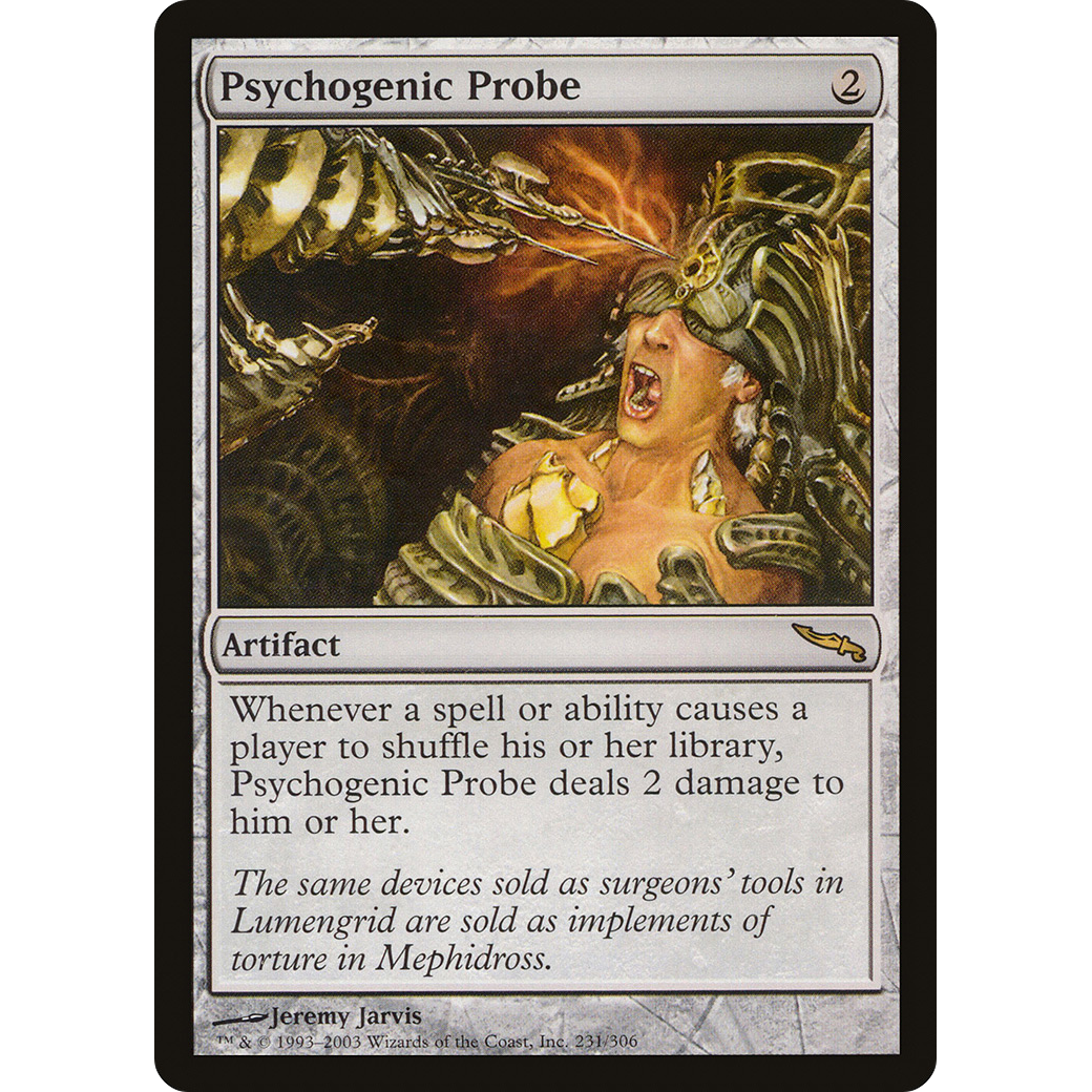 Psychogenic Probe (MRD-231) - Mirrodin