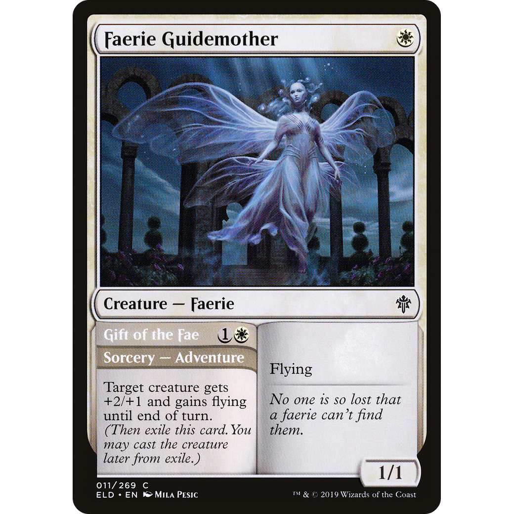 Faerie Guidemother (ELD-011) - Throne of Eldraine Foil