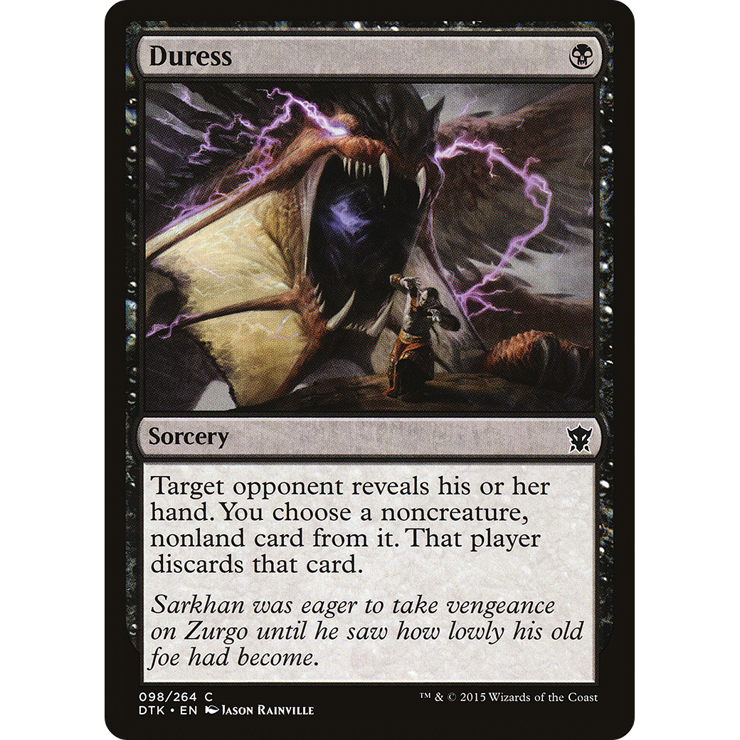 Duress (DTK-098) - Dragons of Tarkir