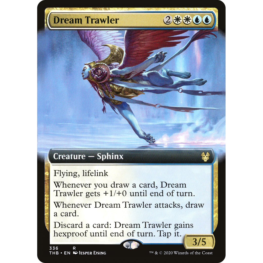 Dream Trawler (Extended Art) (THB-336) - Theros Beyond Death: (Extended Art)