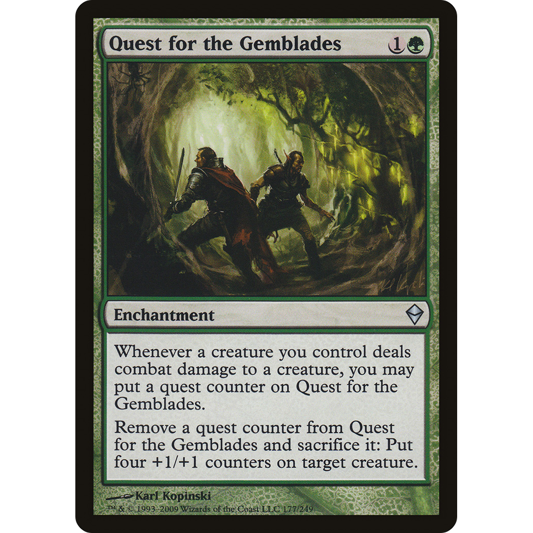Quest for the Gemblades (ZEN-177) - Zendikar