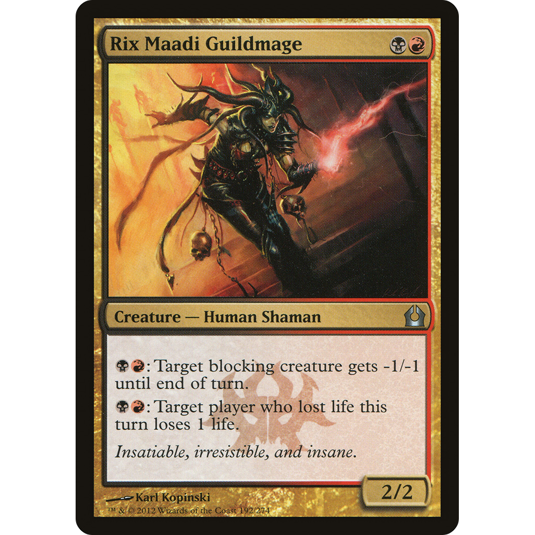 Rix Maadi Guildmage (RTR-192) - Return to Ravnica Foil