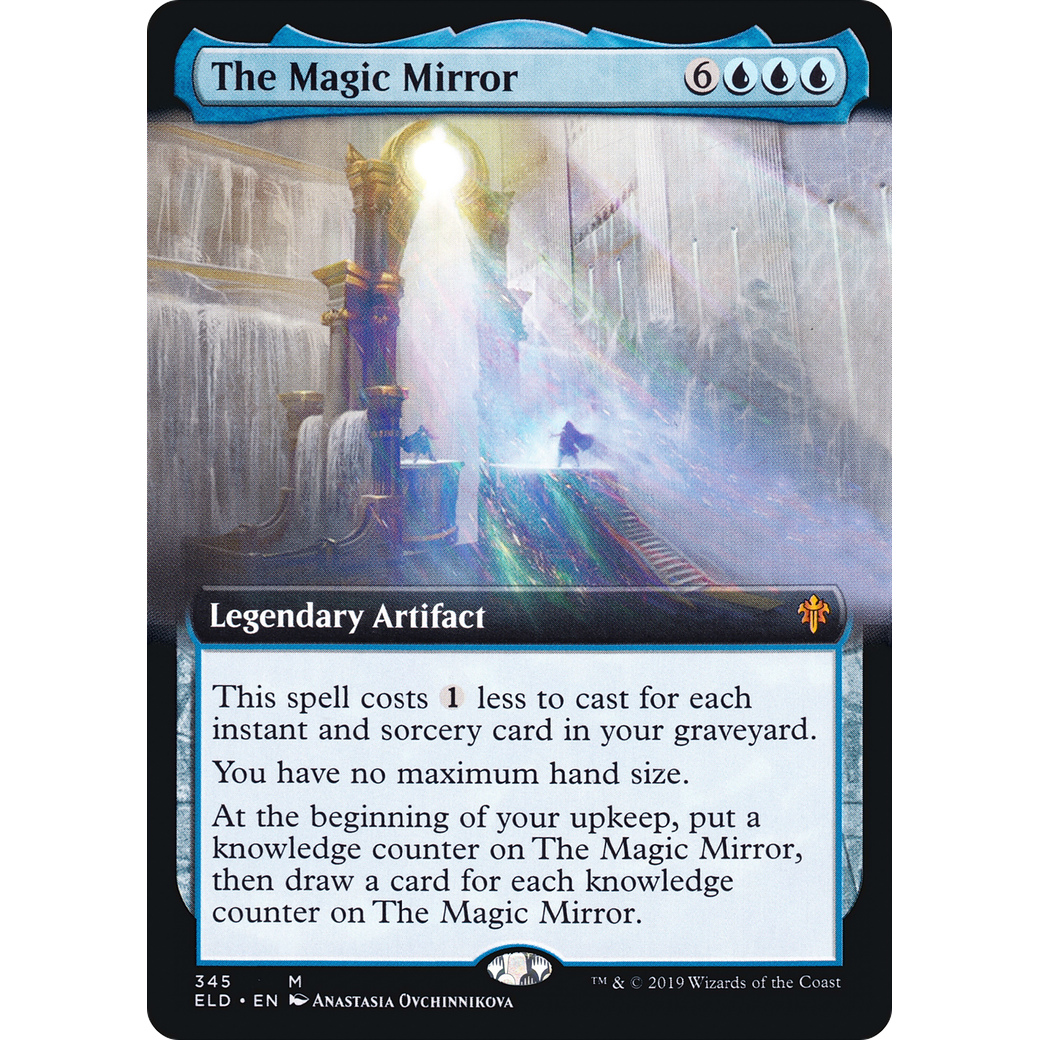 The Magic Mirror (Extended Art) (ELD-345) - Throne of Eldraine: (Extended Art)