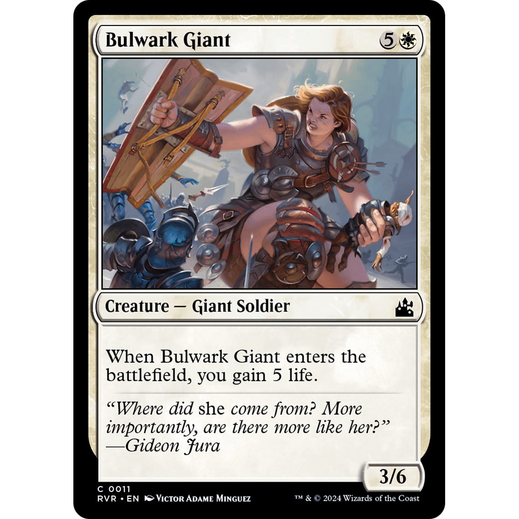 Bulwark Giant (RVR-011) - Ravnica Remastered