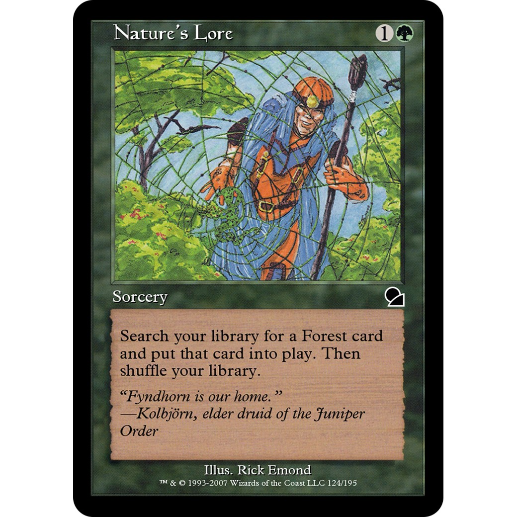 Nature's Lore (ME1-124) - Masters Edition