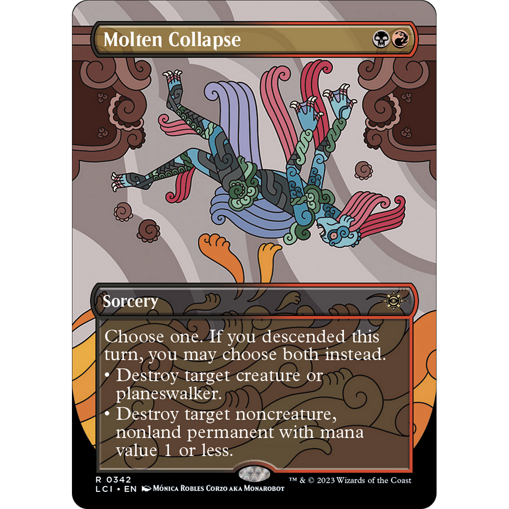 Molten Collapse (LCI-342) - The Lost Caverns of Ixalan (Borderless)