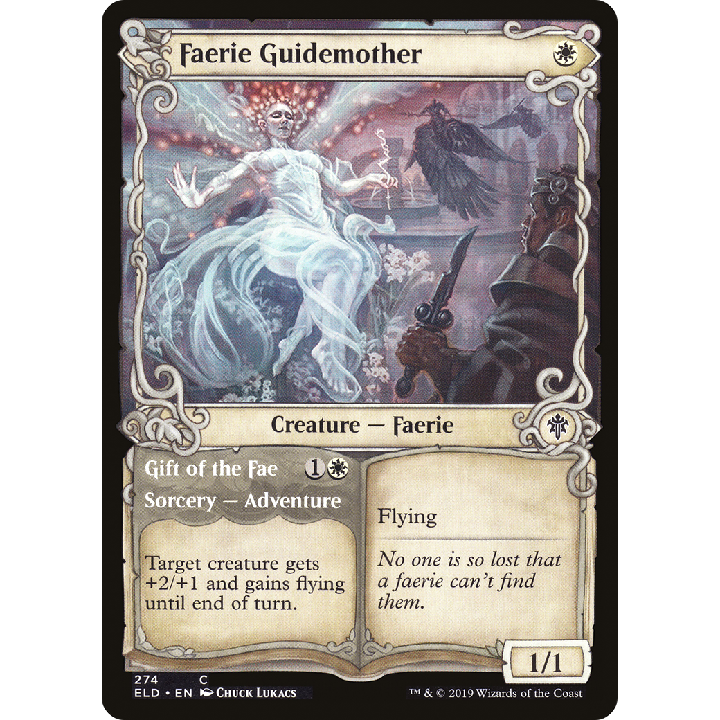 Faerie Guidemother (Showcase) (ELD-274) - Throne of Eldraine: (Showcase)