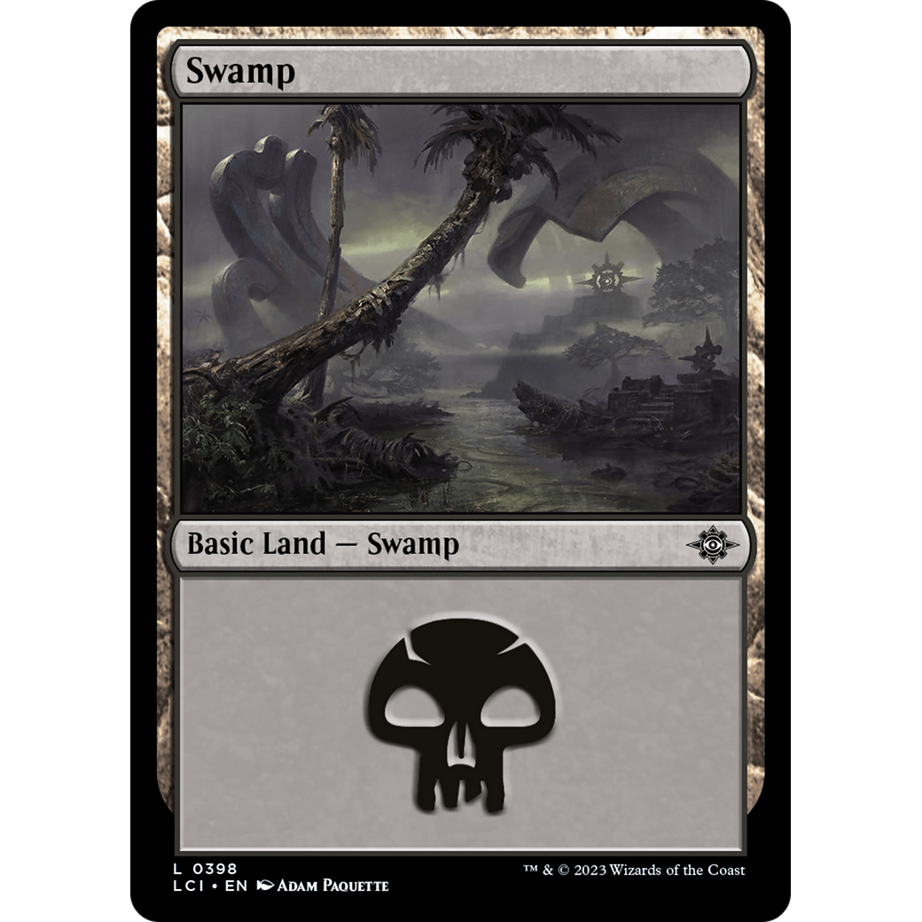 Swamp (LCI-398) - The Lost Caverns of Ixalan Foil