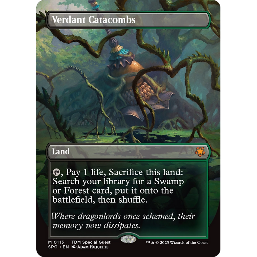 Verdant Catacombs (Borderless) (SPG-113) - Special Guests (Borderless)