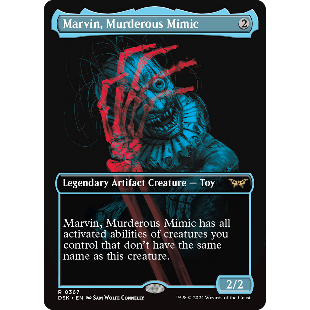 Marvin, Murderous Mimic (DSK-367) - Duskmourn: House of Horror (Borderless)