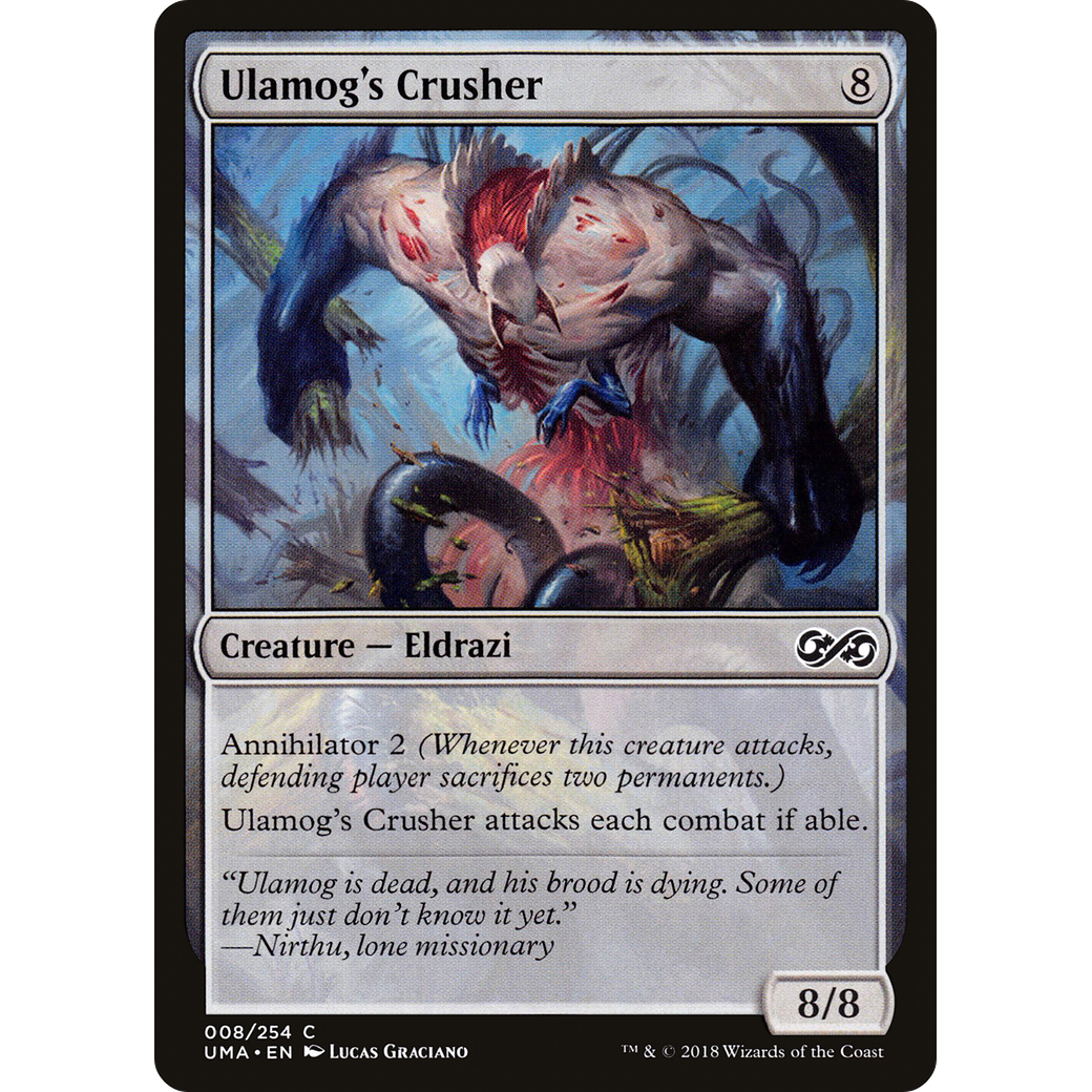 Ulamog's Crusher (UMA-008) - Ultimate Masters Foil