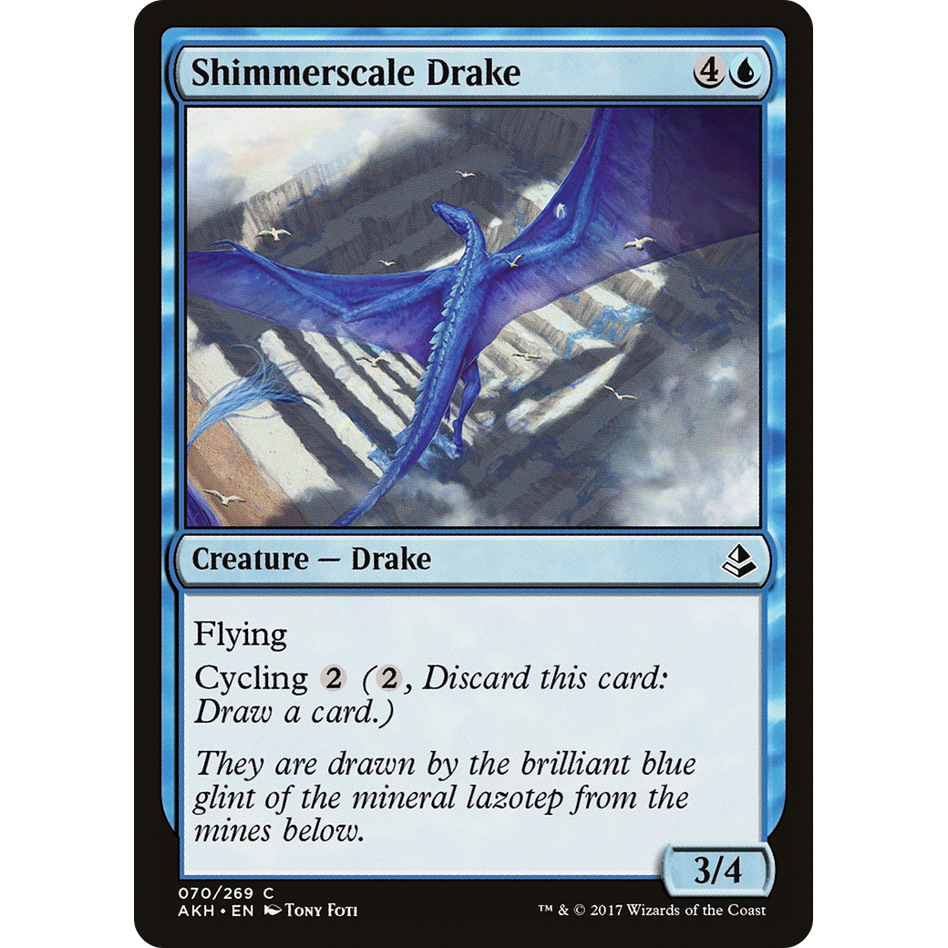 Shimmerscale Drake (AKH-070) - Amonkhet Foil