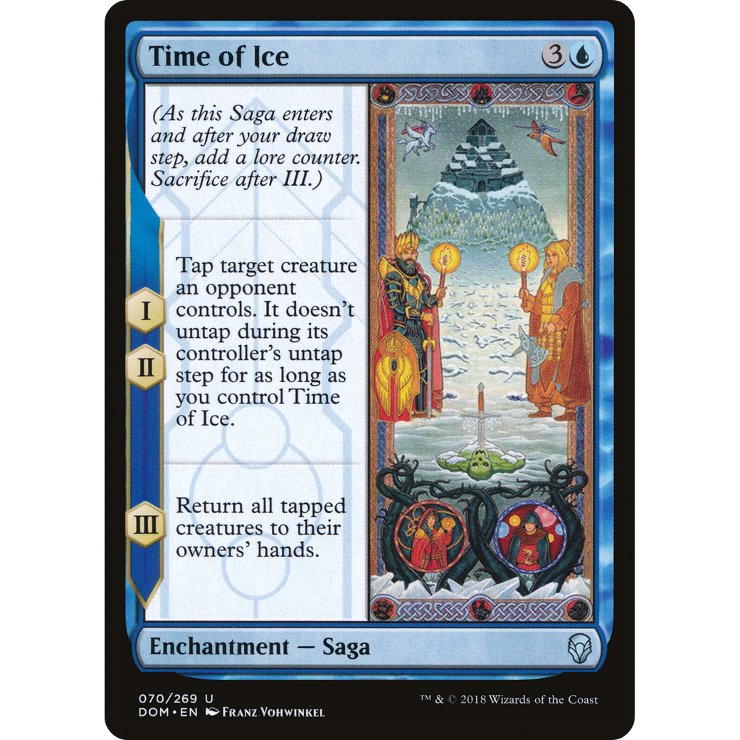 Time of Ice (DOM-070) - Dominaria Foil