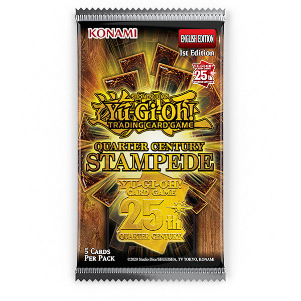 Yu-Gi-Oh! 25th Quarter Century Stampede Booster Box [1st Edition]