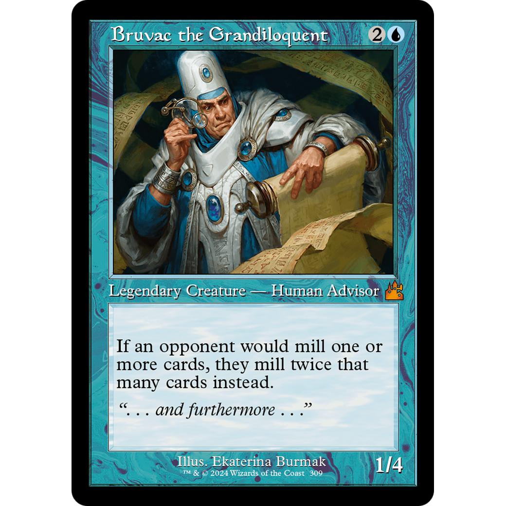 Bruvac the Grandiloquent (RVR-309) - Ravnica Remastered