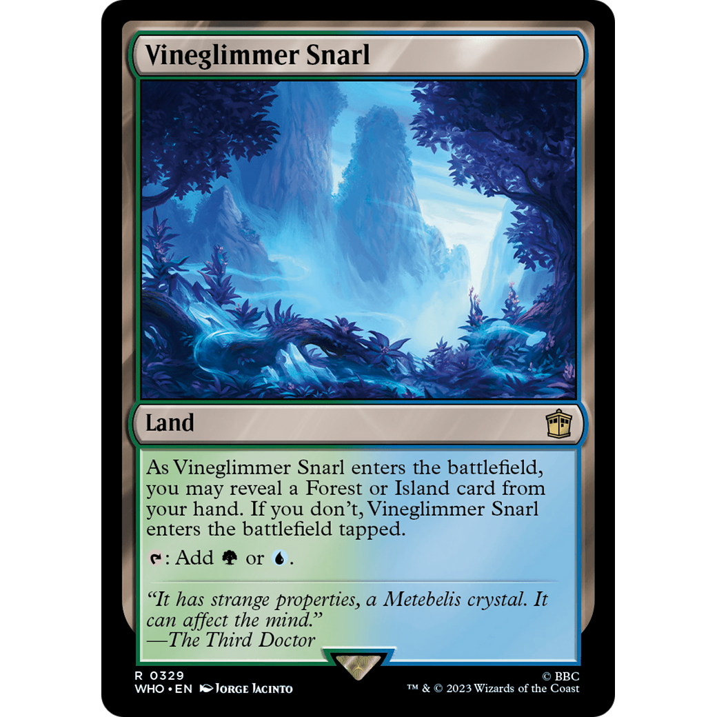 Vineglimmer Snarl (WHO-329) - Doctor Who Foil