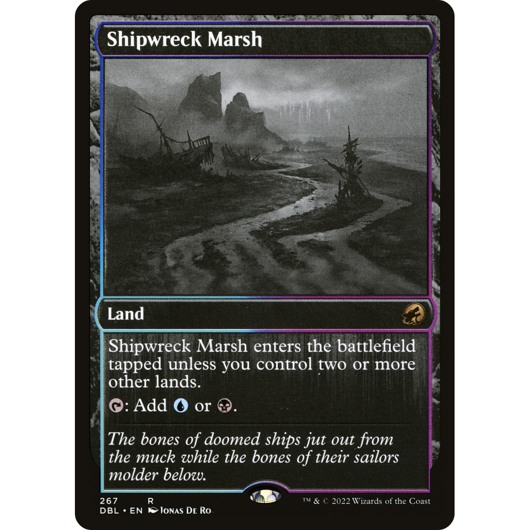 Shipwreck Marsh (DBL-267) - Innistrad: Double Feature Foil
